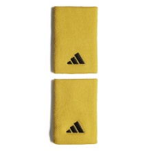 adidas Sweatband Wrist Jumbo #23 gold yellow - 2 pieces